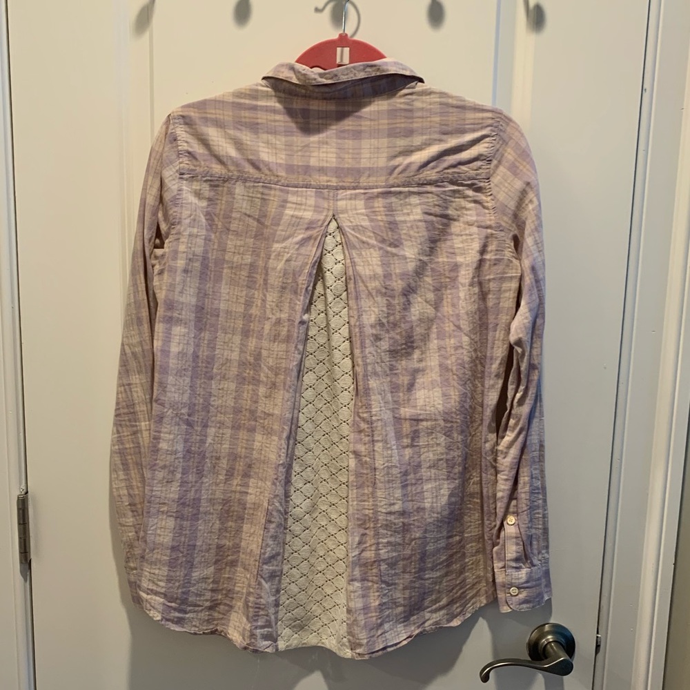 Anthropologie blouse— tons of cool little details